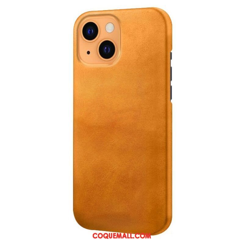 Coque iPhone 13 Mini Effet Cuir KSQ