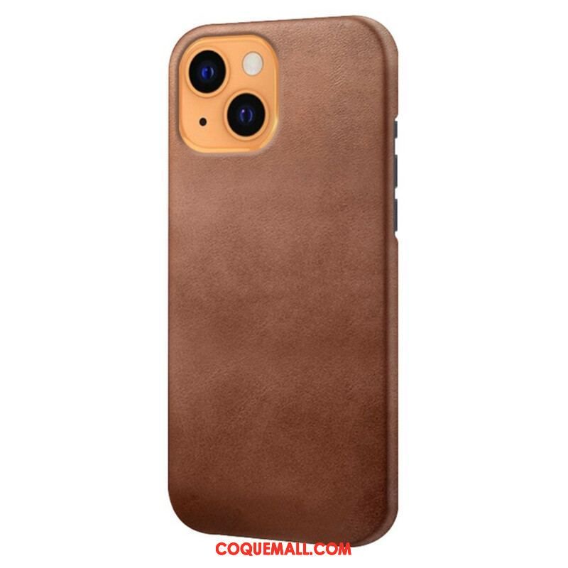 Coque iPhone 13 Mini Effet Cuir KSQ