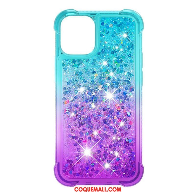 Coque iPhone 13 Mini Paillettes Colors