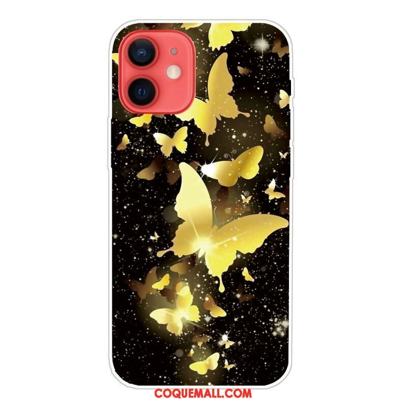 Coque iPhone 13 Mini Papillons Papillons