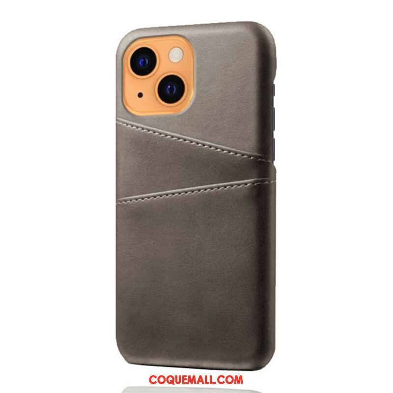 Coque iPhone 13 Mini Porte-Cartes KSQ