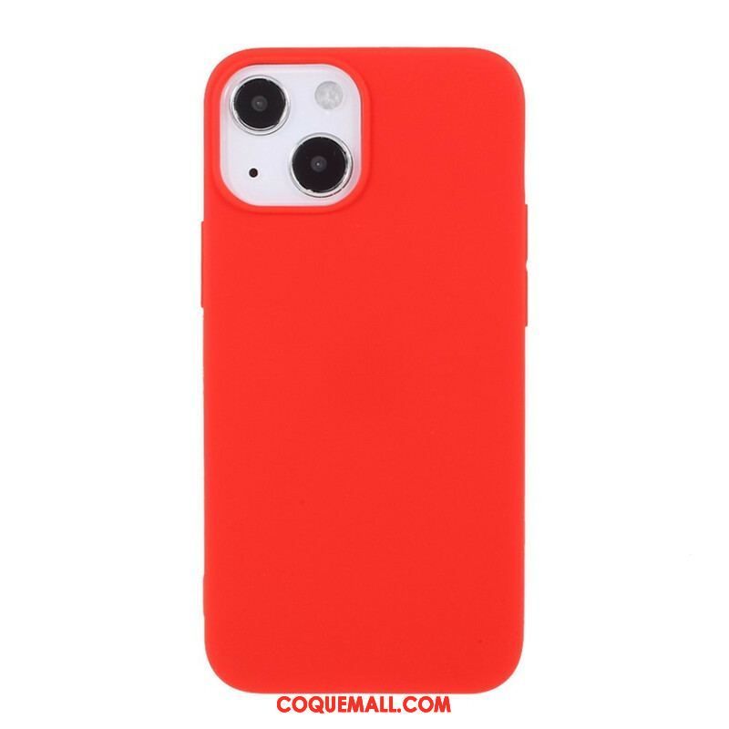 Coque iPhone 13 Mini Silicone Flexible Mat