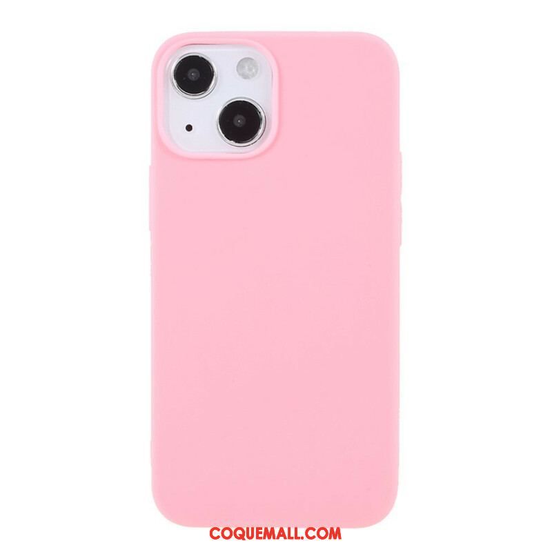 Coque iPhone 13 Mini Silicone Flexible Mat