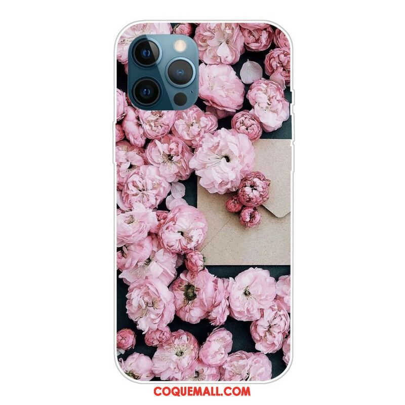 Coque iPhone 13 Pro Fleurs Intenses