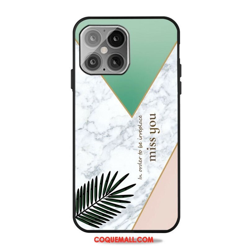 Coque iPhone 13 Pro Marbre Stylisé