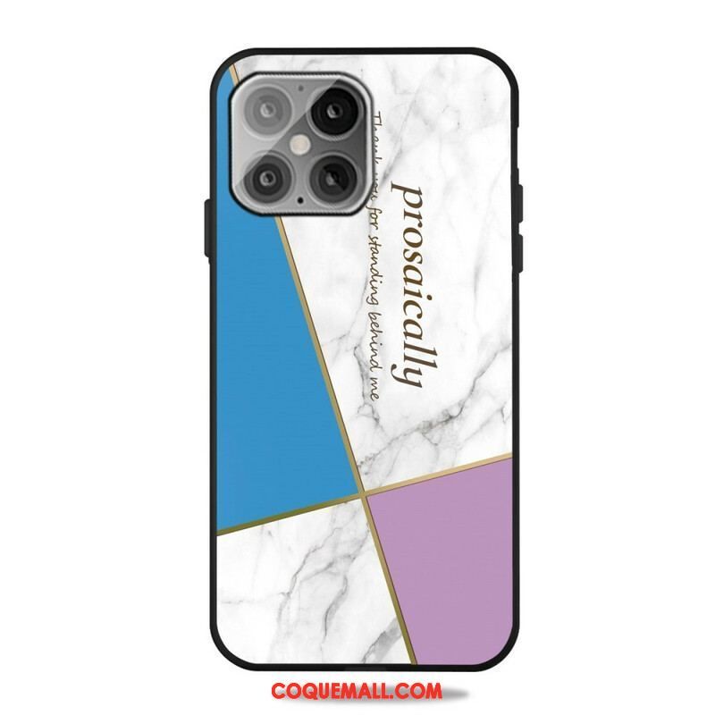 Coque iPhone 13 Pro Marbre Stylisé