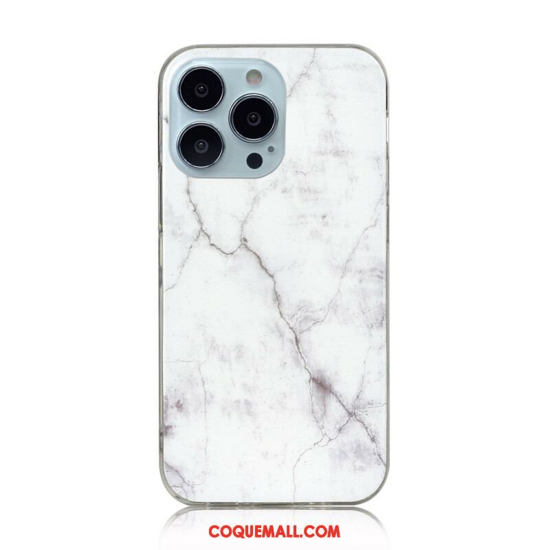 Coque iPhone 13 Pro Max Déclinaison Marbre