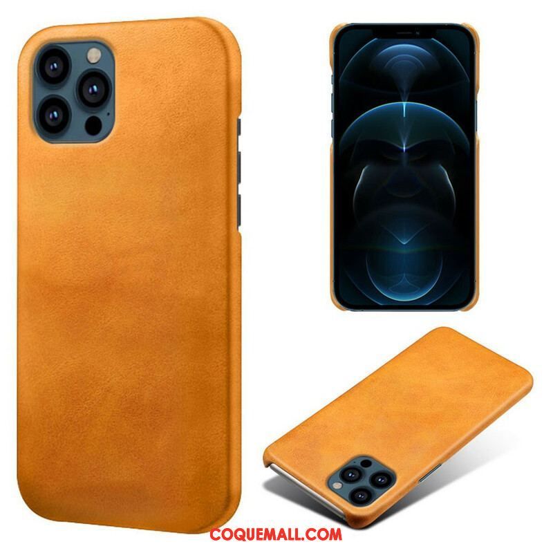 Coque iPhone 13 Pro Max Effet Cuir KSQ