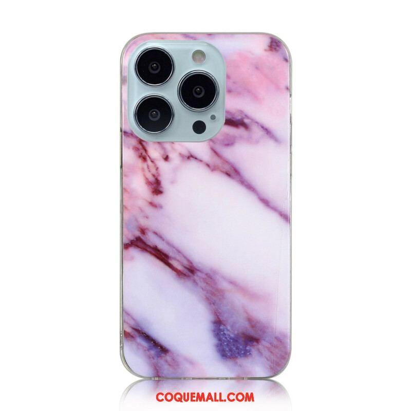 Coque iPhone 13 Pro Max Marbre Simplifié