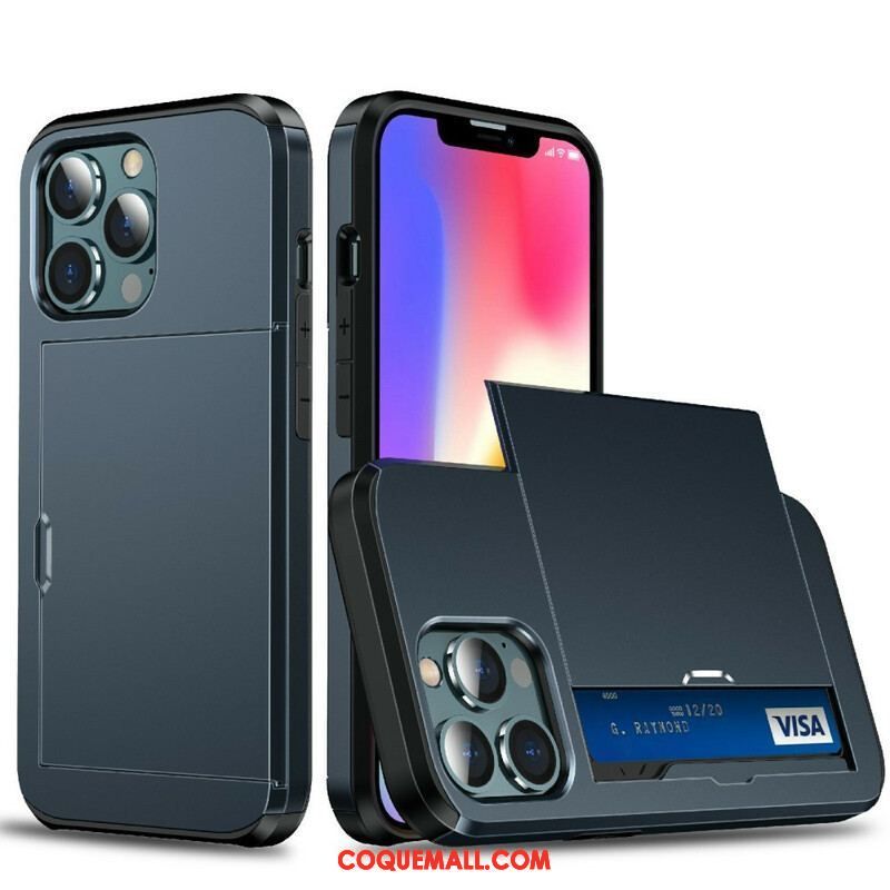 Coque iPhone 13 Pro Max Porte-Carte à Glissière