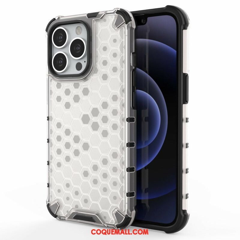 Coque iPhone 13 Pro Style Nid d'Abeille