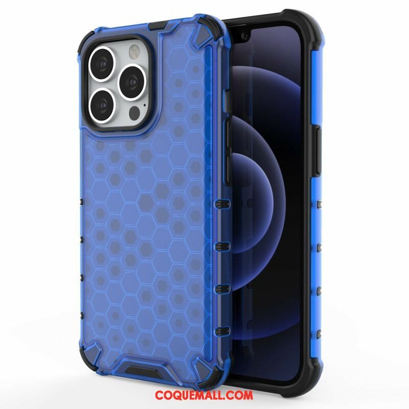 Coque iPhone 13 Pro Style Nid d'Abeille