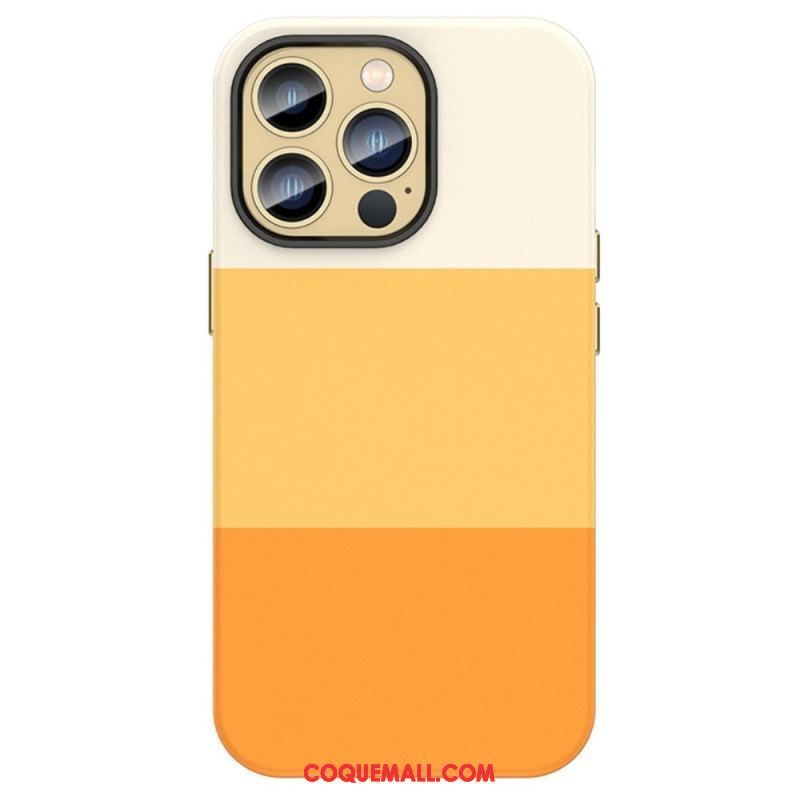 Coque iPhone 14 Bandes Colorées