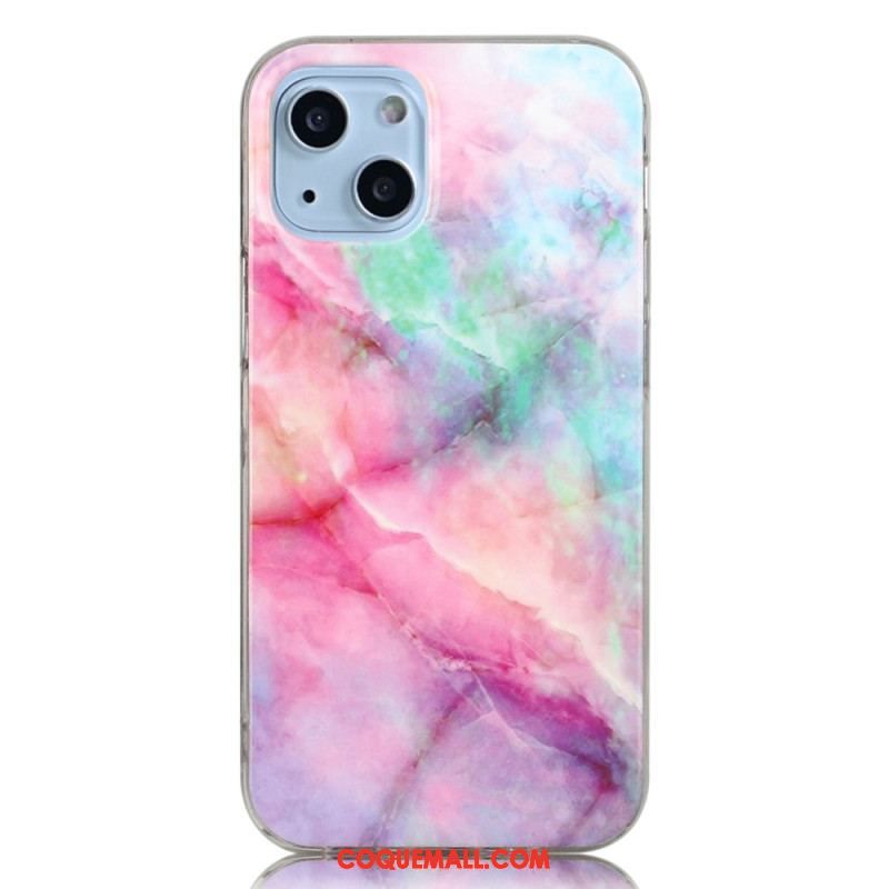 Coque iPhone 14 Déclinaison Marbre