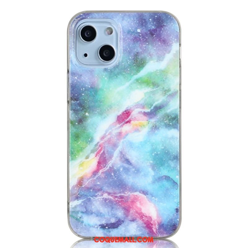 Coque iPhone 14 Déclinaison Marbre