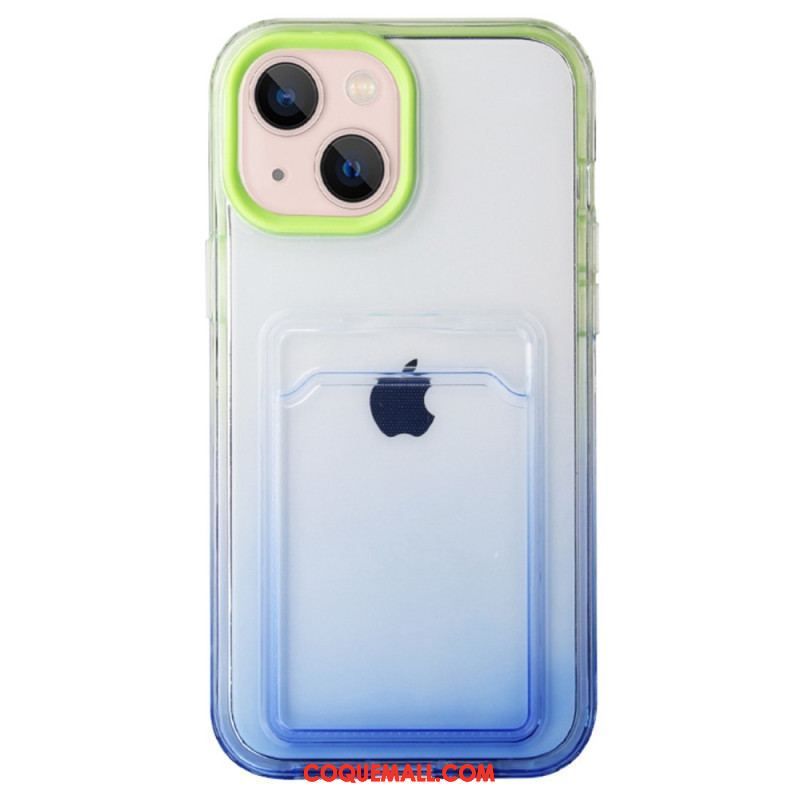 Coque iPhone 14 Gradient Porte-Carte