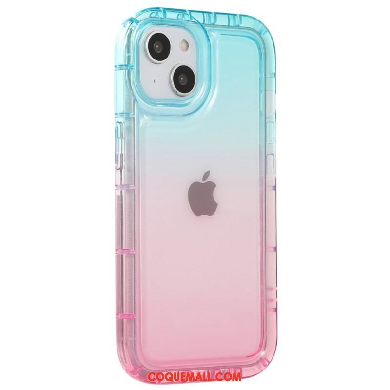 Coque iPhone 14 Plus Colorée Contours Airbags