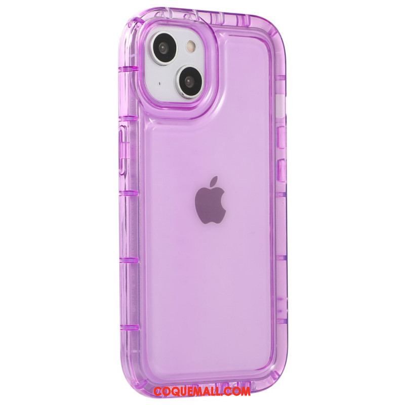 Coque iPhone 14 Plus Colorée Contours Airbags