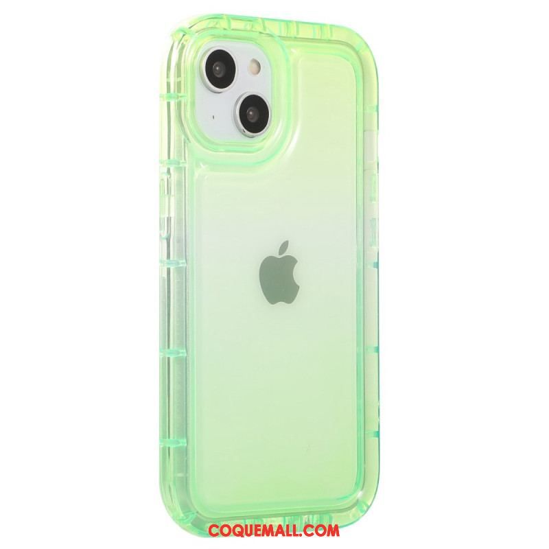 Coque iPhone 14 Plus Colorée Contours Airbags