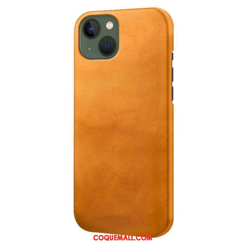 Coque iPhone 14 Plus Effet Cuir