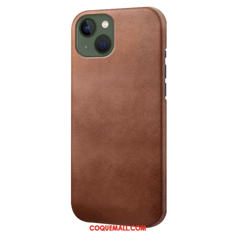 Coque iPhone 14 Plus Effet Cuir