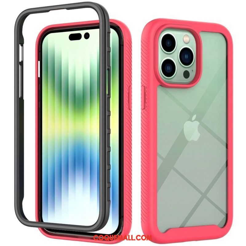 Coque iPhone 14 Plus Hybride Cadre Bumper