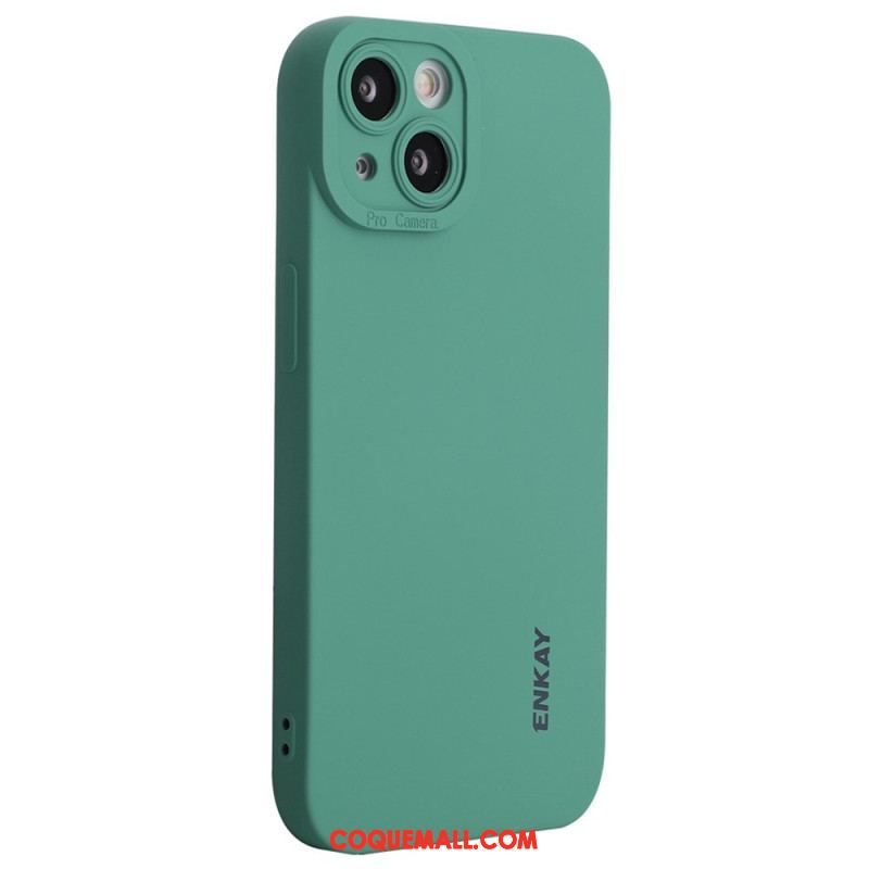 Coque iPhone 14 Plus Silicone Liquide ENKAY