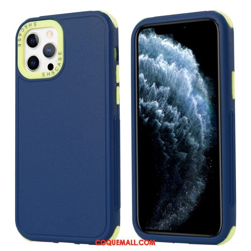 Coque iPhone 14 Pro Bicolore Coins Renforcés