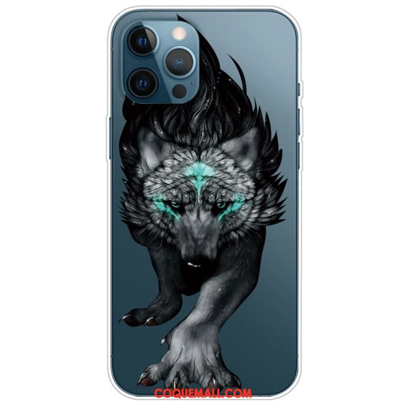 Coque iPhone 14 Pro Déclinaisons Loup