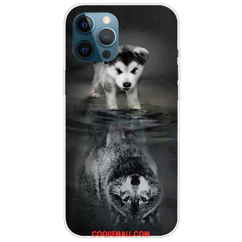 Coque iPhone 14 Pro Déclinaisons Loup