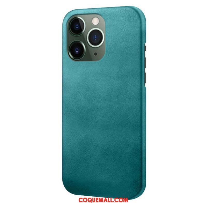 Coque iPhone 14 Pro Effet Cuir