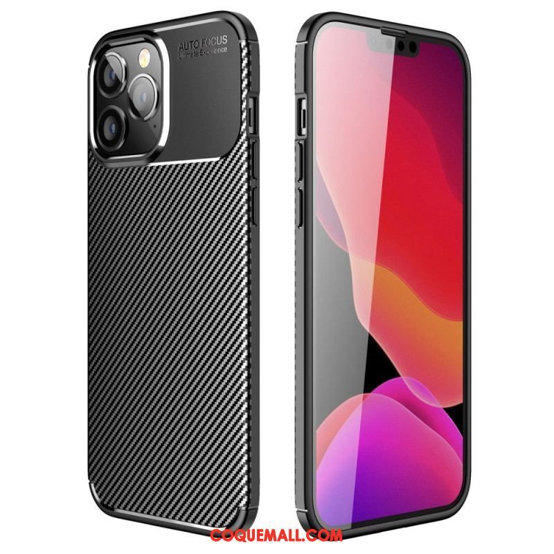 Coque iPhone 14 Pro Fibre Carbone Flexible