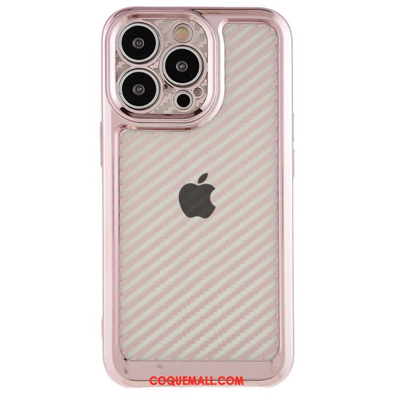 Coque iPhone 14 Pro Fibre Carbone Stylée