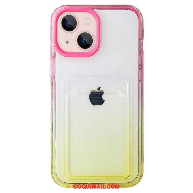 Coque iPhone 14 Pro Gradient Porte-Carte