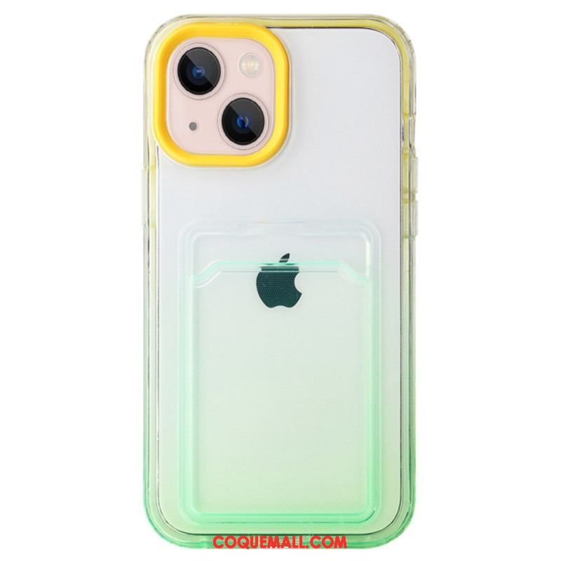 Coque iPhone 14 Pro Gradient Porte-Carte