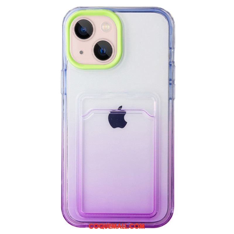 Coque iPhone 14 Pro Gradient Porte-Carte