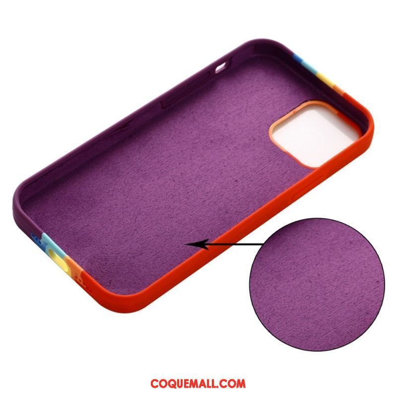 Coque iPhone 14 Pro Max Arc-en-Ciel