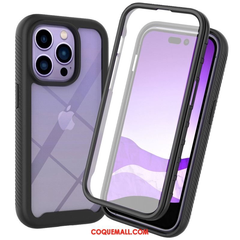 Coque iPhone 14 Pro Max Hybride avec Protecteur pour Écran