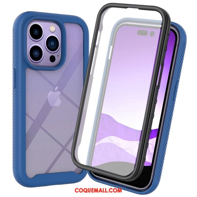 Coque iPhone 14 Pro Max Hybride avec Protecteur pour Écran