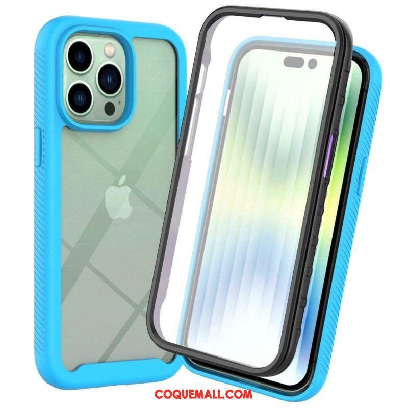 Coque iPhone 14 Pro Max Hybride avec Protecteur pour Écran