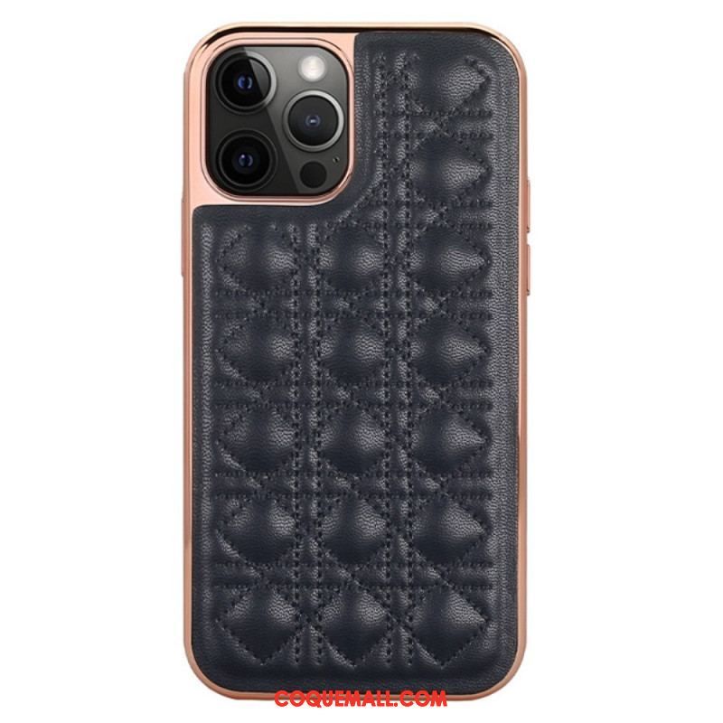 Coque iPhone 14 Pro Max Matelassée VIETAO