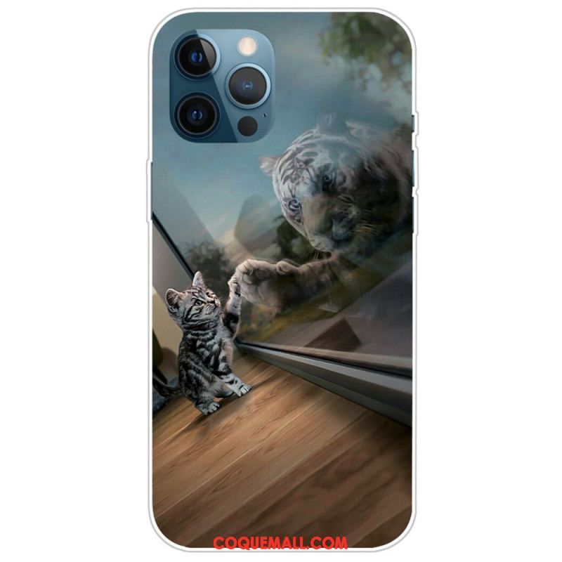 Coque iPhone 14 Pro Max Rêve de Félin