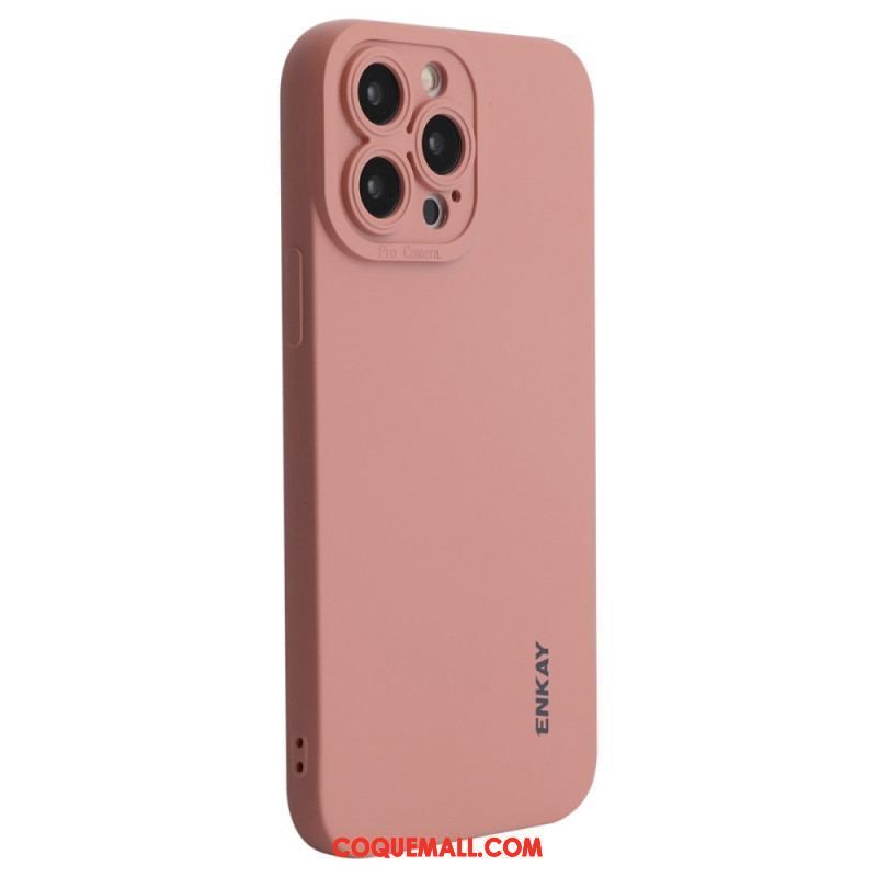 Coque iPhone 14 Pro Max Silicone Liquide ENKAY