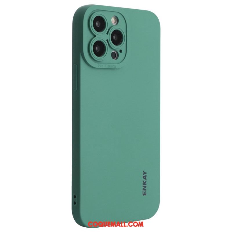 Coque iPhone 14 Pro Max Silicone Liquide ENKAY