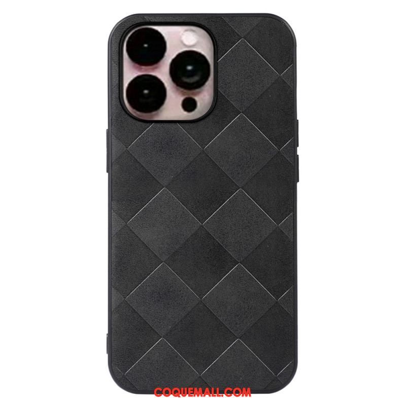 Coque iPhone 14 Pro Max Texture Tissée