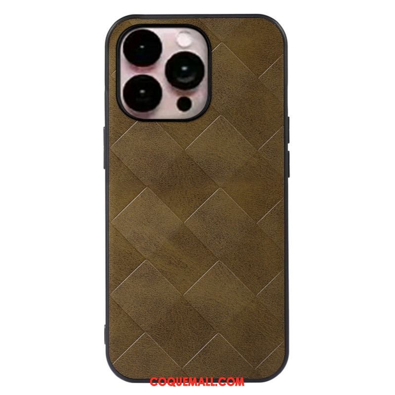 Coque iPhone 14 Pro Max Texture Tissée