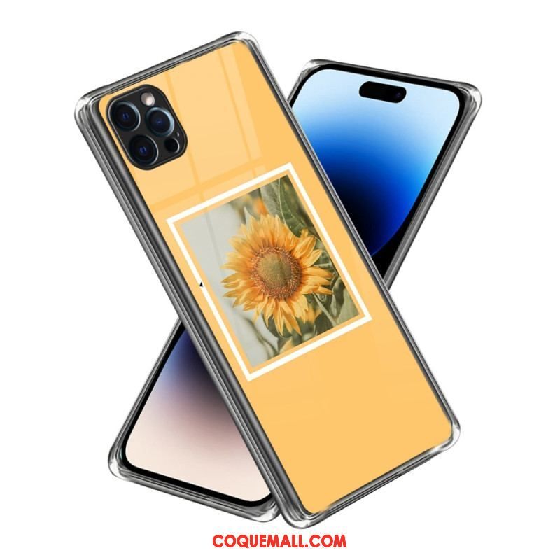 Coque iPhone 14 Pro Max Tournesols