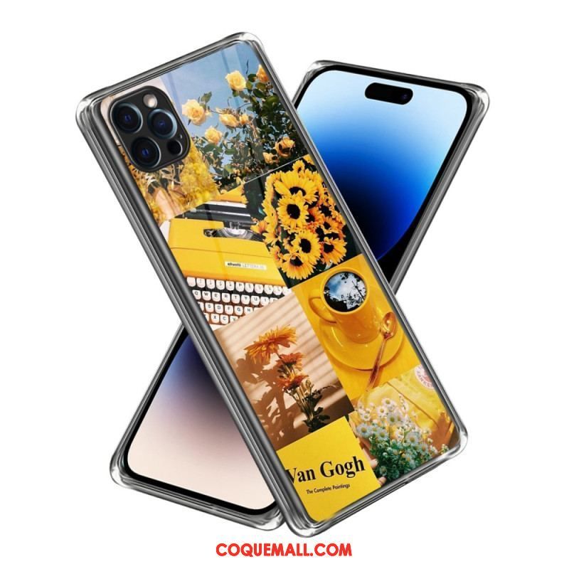 Coque iPhone 14 Pro Max Tournesols Intenses