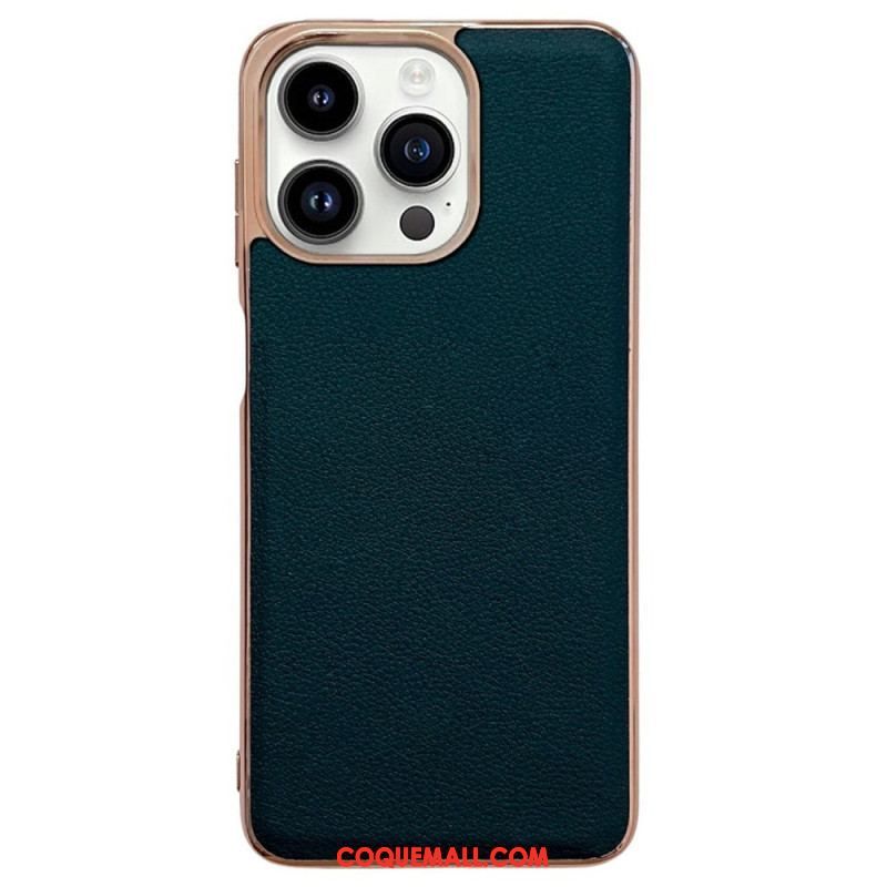 Coque iPhone 14 Pro Max Vrai Cuir