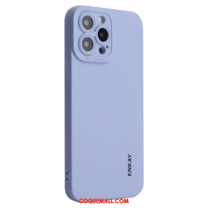 Coque iPhone 14 Pro Silicone Liquide ENKAY